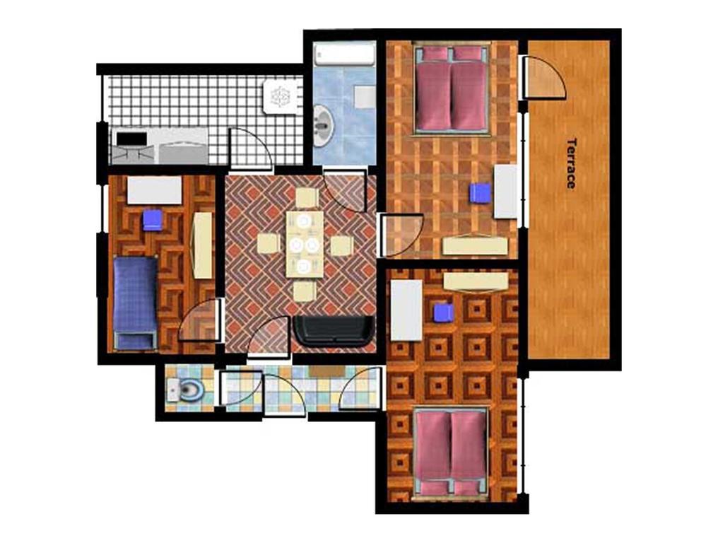Apartments Vorsilska ปราก ห้อง รูปภาพ